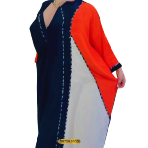 عبايات ثوب روزا باللسطراس مع الشال